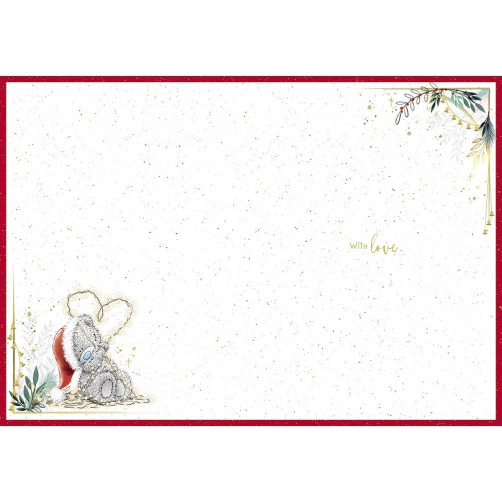 Small Christmas Tree Me to You Bear Christmas Card Extra Image 1
